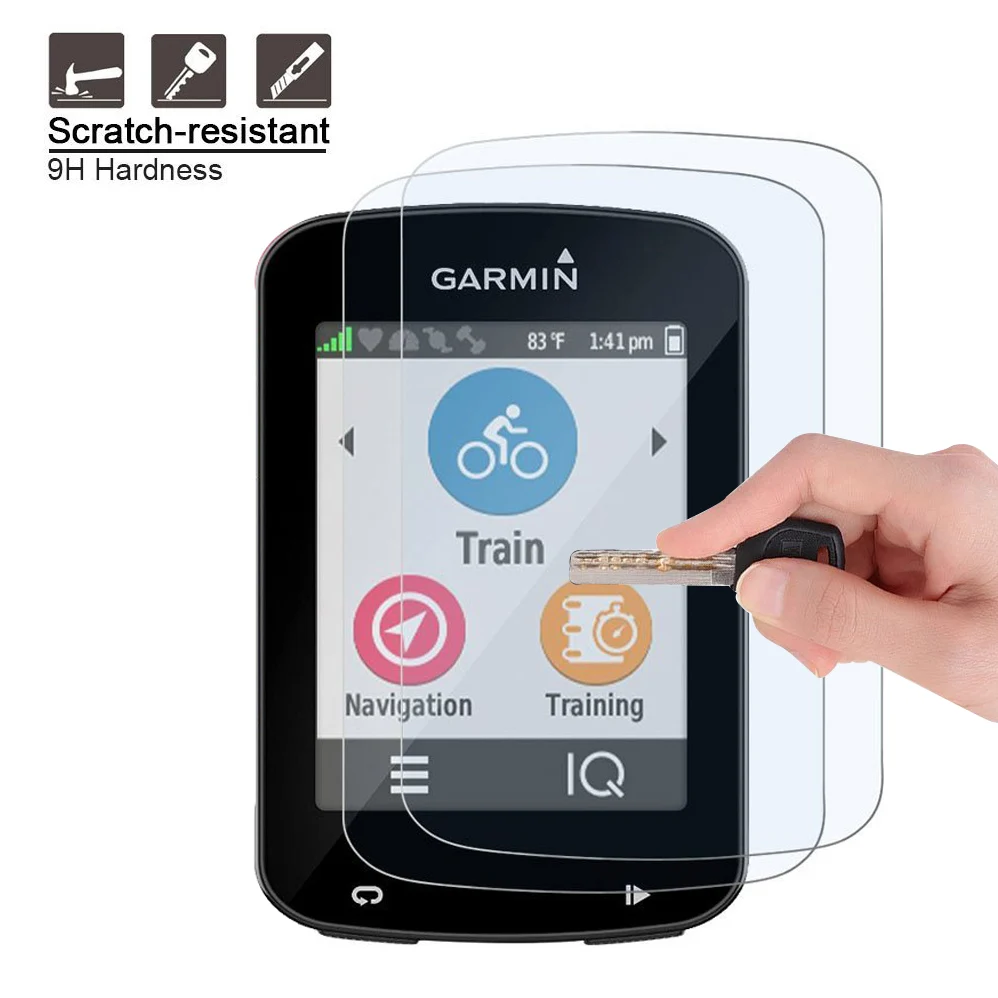 2 упаковки для Garmin Edge 800 810 820 закаленное стекло ультратонкое 9H прозрачное с