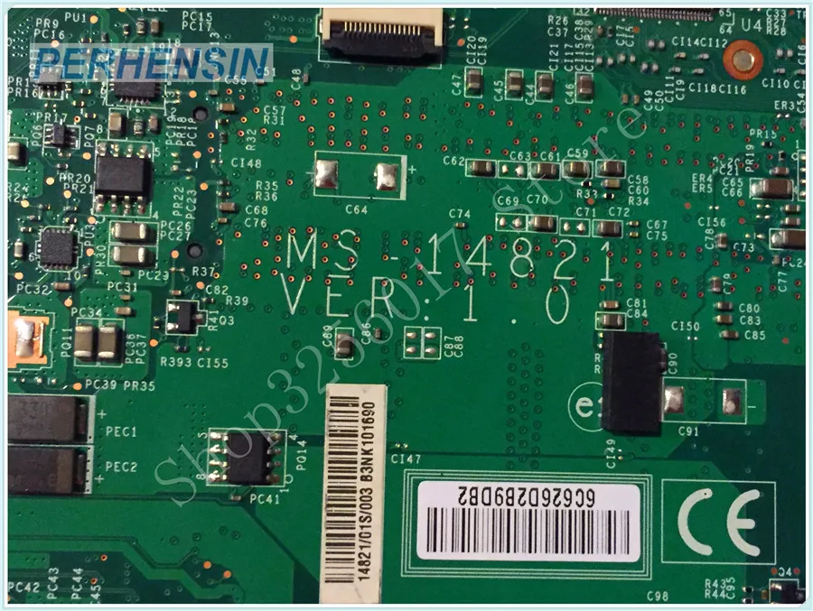 

For MSI FX420 Laptop MOTHERBOARD MS-14821 VER: 1.0 MS-1482 100% WORK PERFECTLY