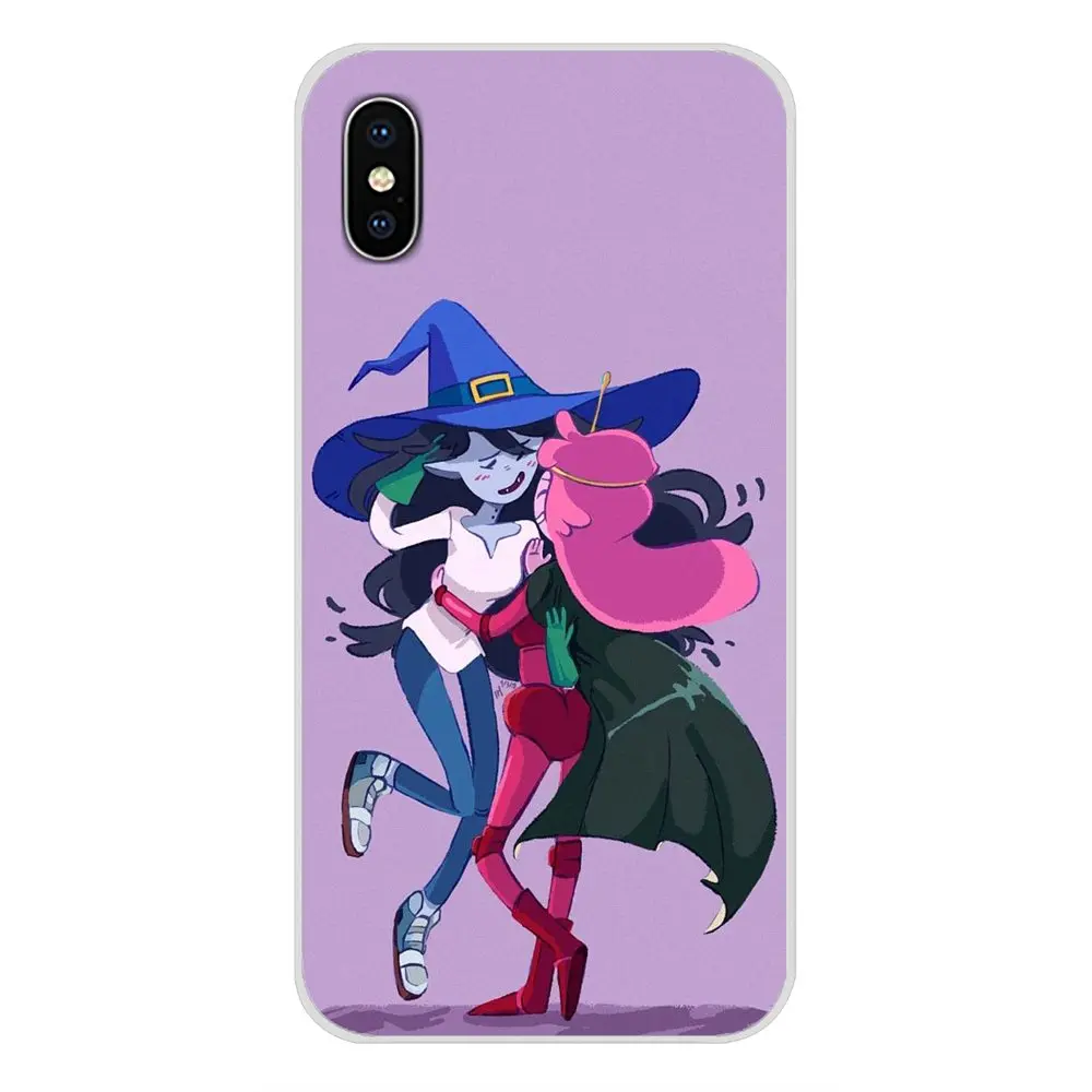 Чехлы для сотовых телефонов Apple iPhone X XR XS MAX 4 4S 5 5S 5C SE 6 6S 7 8 Plus ipod touch adventure time marceline x