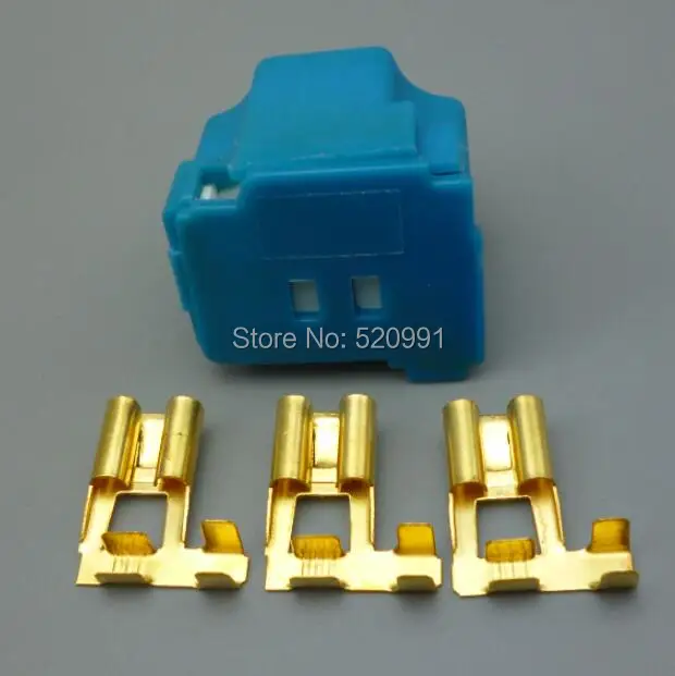 Shhworld Sea, 2 комплекта, 3Pin H4, автомобильный разъем, H4, Авто держатель, штекер 7,8 мм, ламповая вилка, ламповая розетка для мужчин+ женщин