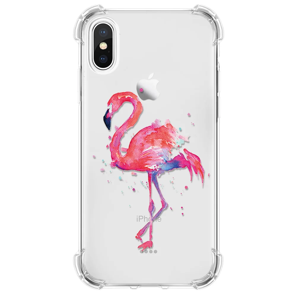 Чехол с воздушной подушкой для iPhone X 7 Plus 8 6 6S 5 5S SE 2020 Кристальный чехол 11 Pro Xs Max XR