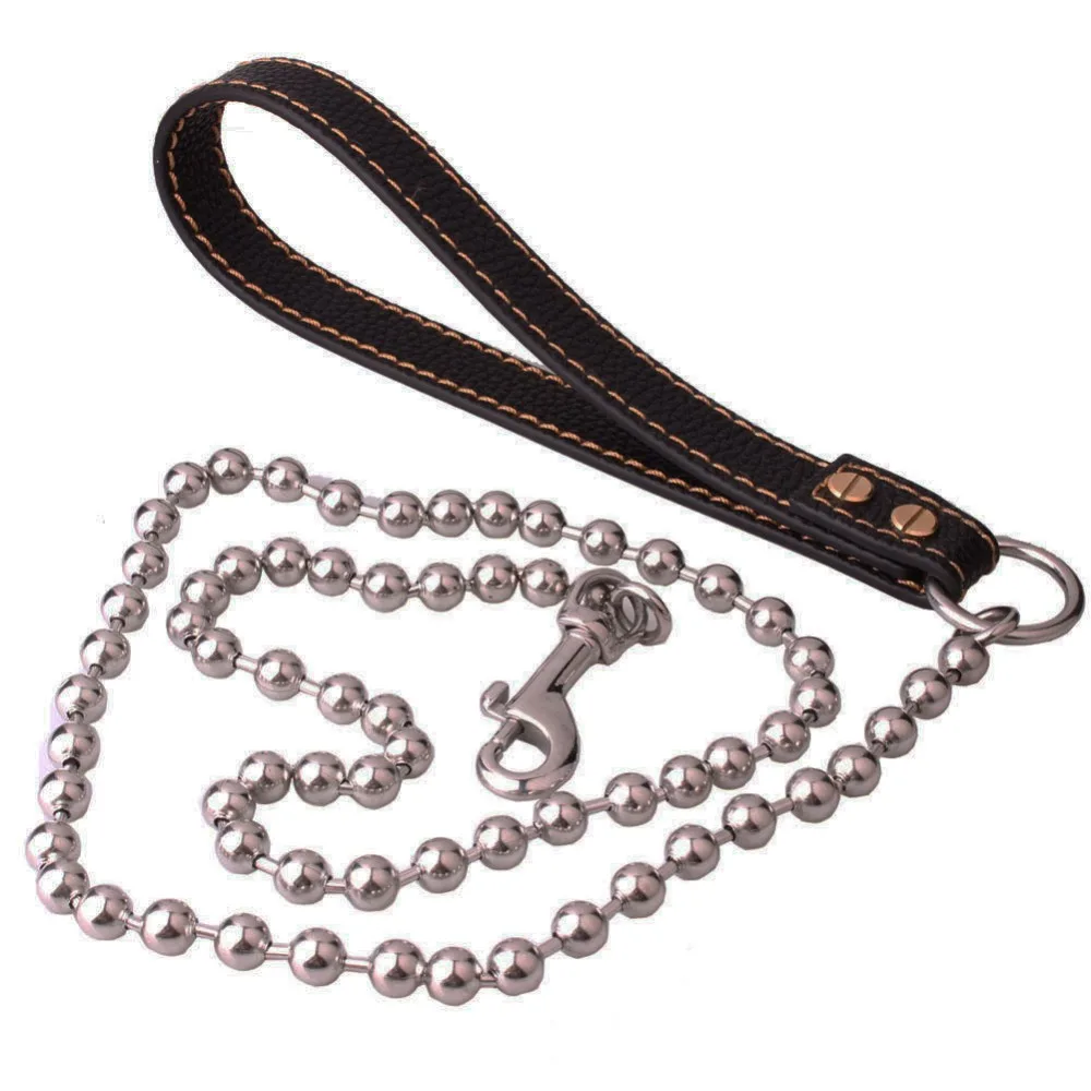 Цепочка чокер для дрессировки собак 10 мм 125 см|chain necklace|drop necklacenecklace drop |