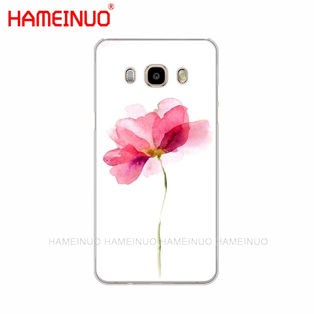 HAMEINUO чехол для телефона с акварельным цветком одуванчиком лотосом лавандой Samsung