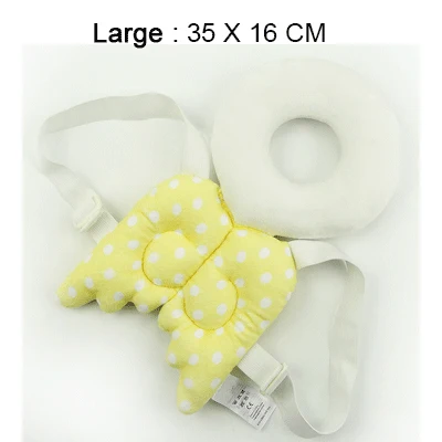 Large Yellow Angel Детский защитный коврик для головы, детский подголовник для малышей, подушка для шеи, милые крылья, защита для головы - Цвет: Large Yellow Angel