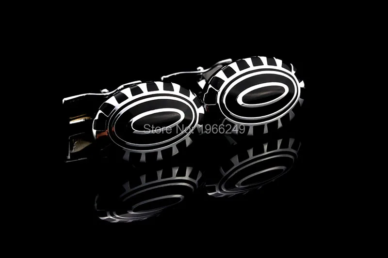 MMS ювелирные изделия рубашки модные запонки для мужчин бренд цветок Овальные