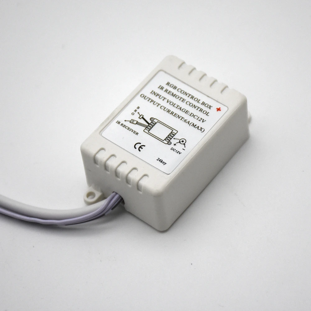 RGB контроллер светодиодной ленты DC12V 24key IR пульт дистанционного управления для SMD