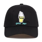 Высококачественная хлопковая бейсболка с мороженым для мужчин и женщин, бейсболка в стиле хип-хоп, Снэпбэк Кепка, кепки для гольфа, новинка 2018