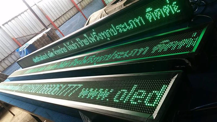 P10 Green Color LED Modules 320*160mm Outdoor Advertising Display Screen High Quality Waterproof Sign | Электронные компоненты