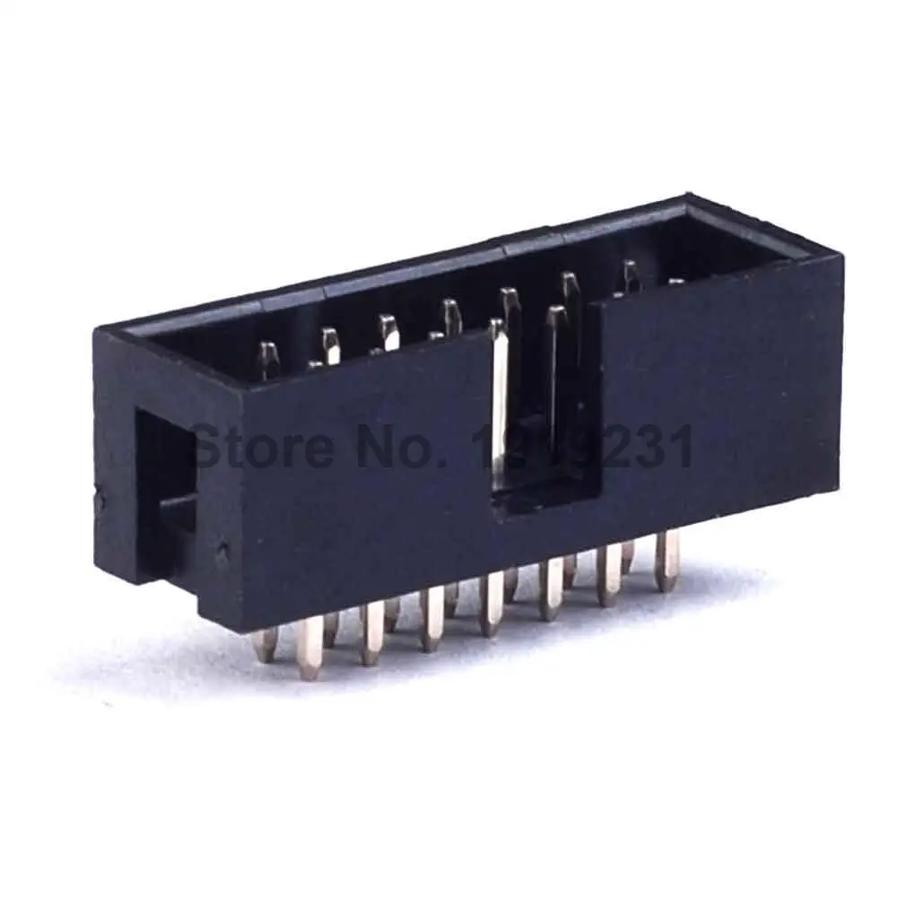 5 шт. DC3 14P прямой JTAG Socket Contor для плоского ленточного кабеля 2 ряда 14 Pin 54 мм|socket