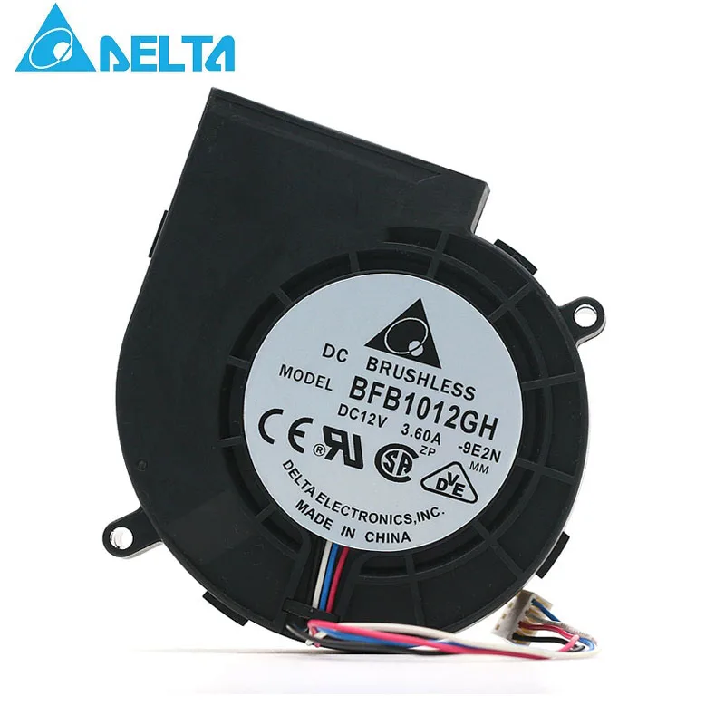 Оригинальный турбонагнетатель delta BFB1012GH 9733 12 В 3.6A PWM супермощный|12v blower|blower 12vdelta