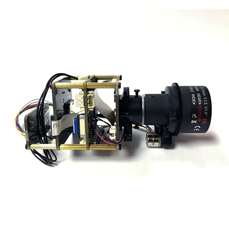 12MP 4K IP Камера модуль + 3 6 11 мм фиксированные линзы Sony IMX226 Hi3519V101 8MP UHD печатной платы