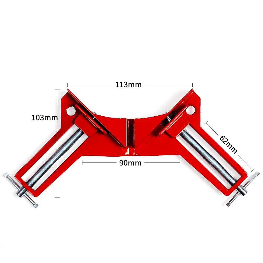 4 дюймовый Многофункциональный угловой зажим 90 градусов для фоторамки угловые