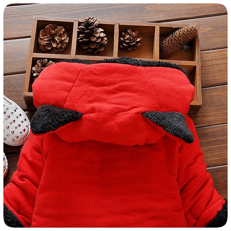 Для маленьких мальчиков зимние толстовки с капюшоном 2017 Куртка детская теплая