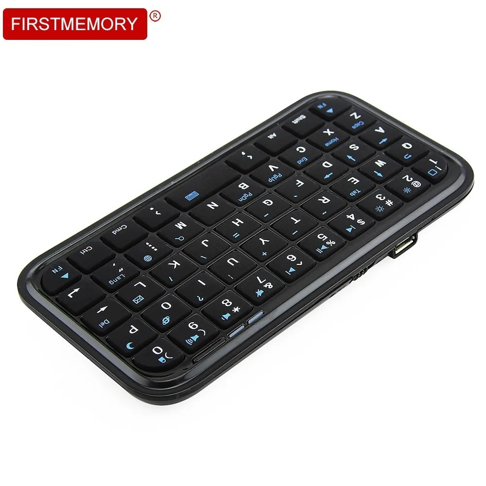 Беспроводная игровая мини-клавиатура с Bluetooth 49 колпачков ультратонкая Офисная