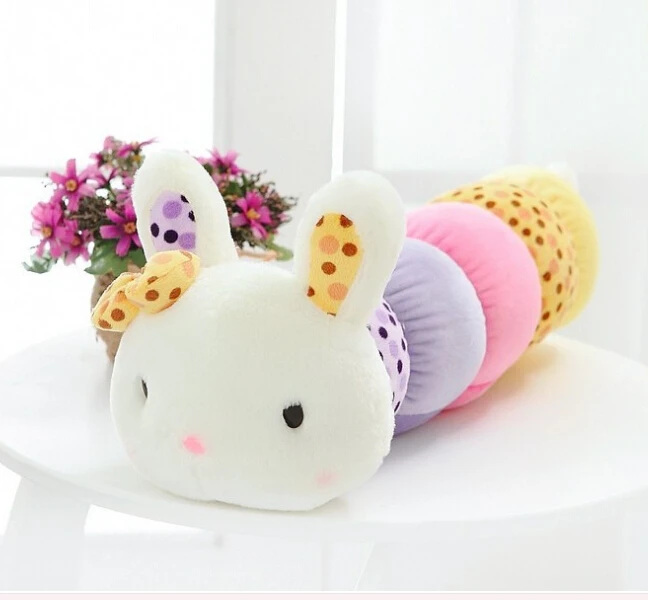 Бесплатная прямая поставка 70 см игрушки кролики гусеница ошибка удержания кукла