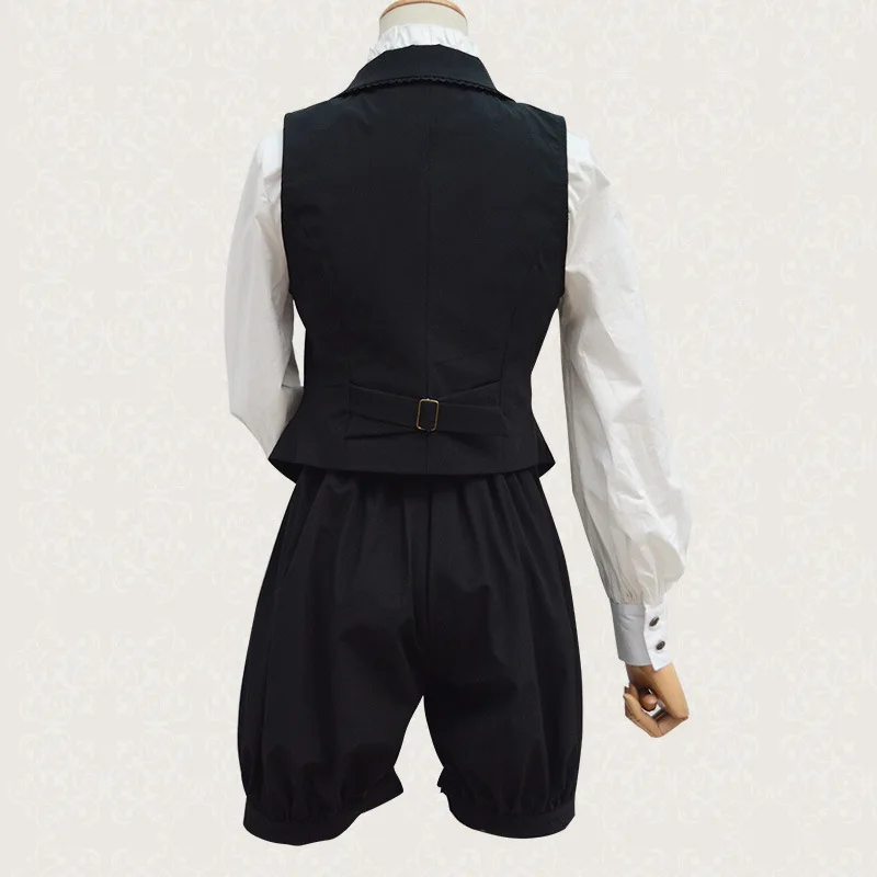 Винтажный женский черный костюм комплект из двух предметов классный однобортный