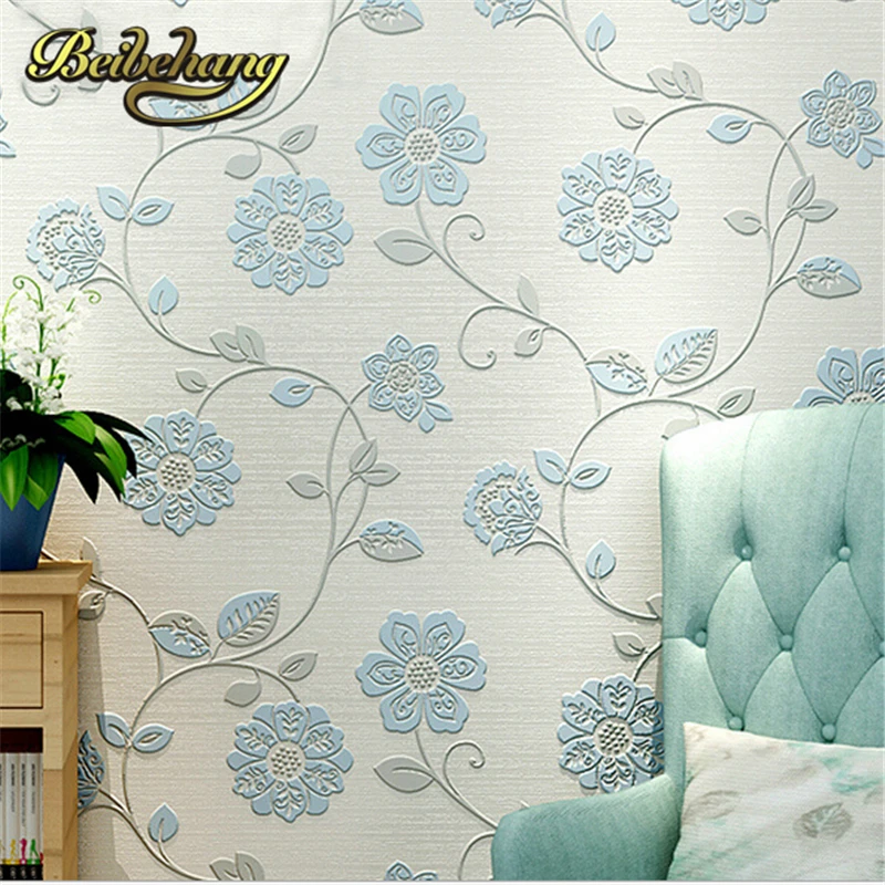 Нетканые Цветочные Классические пастырские 0 53 М * 10 м (см) Qiangbu papel де parede sala 3d