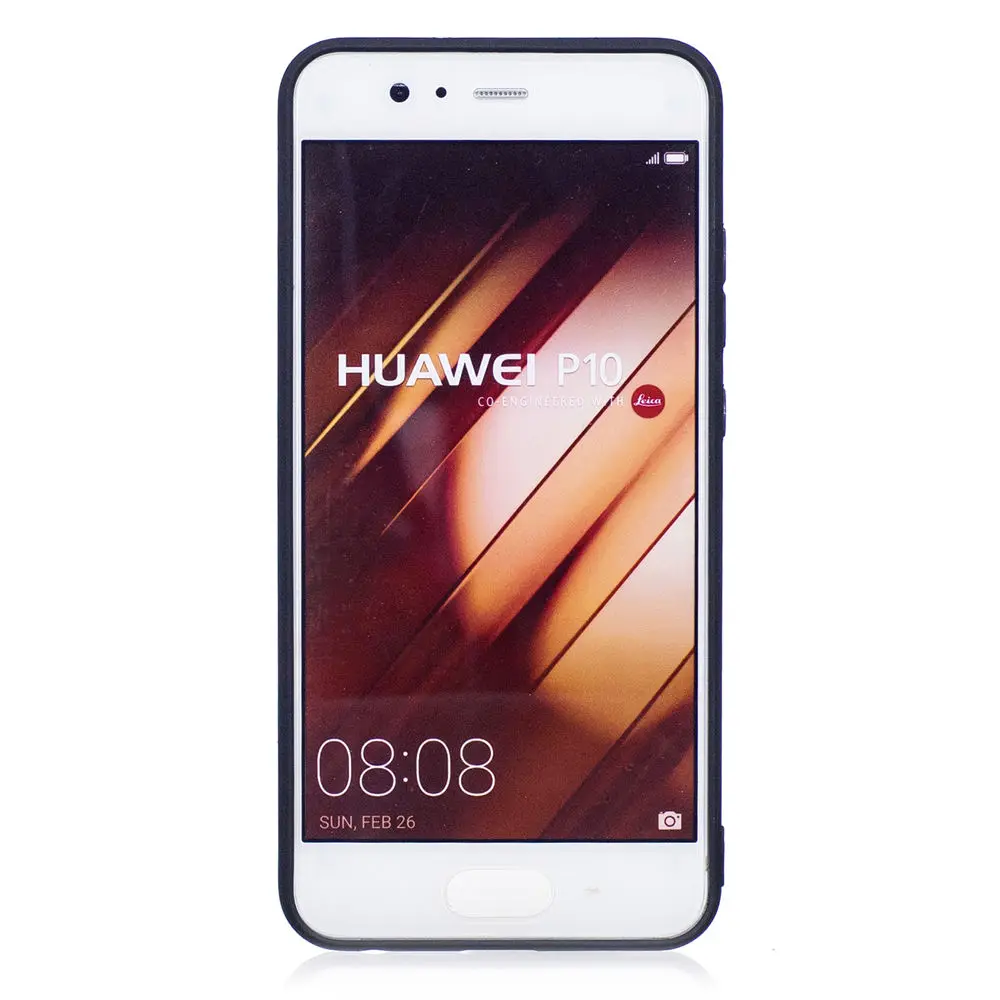 Милые чехлы для телефонов P10 чехол huawei P 10 две sim карты 5 1 дюймов рельефные из ТПУ