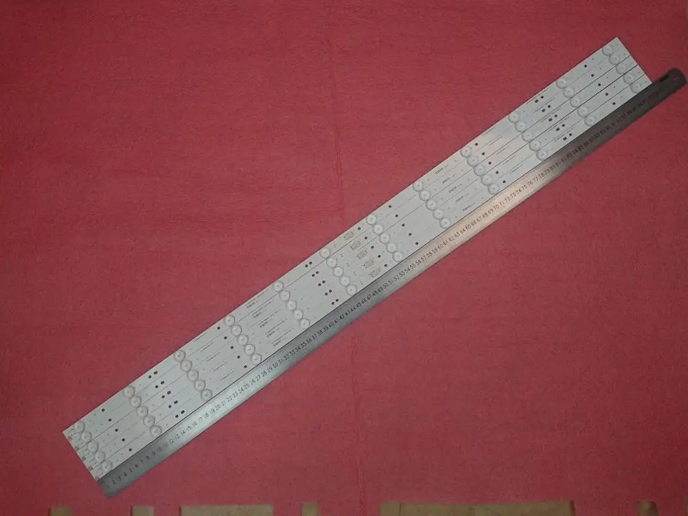 Новинка 10 шт. светодиодный подсветка полосы для 49D1000 49C1000 850095046 LB-C490F13-E2-L-G1-SE2