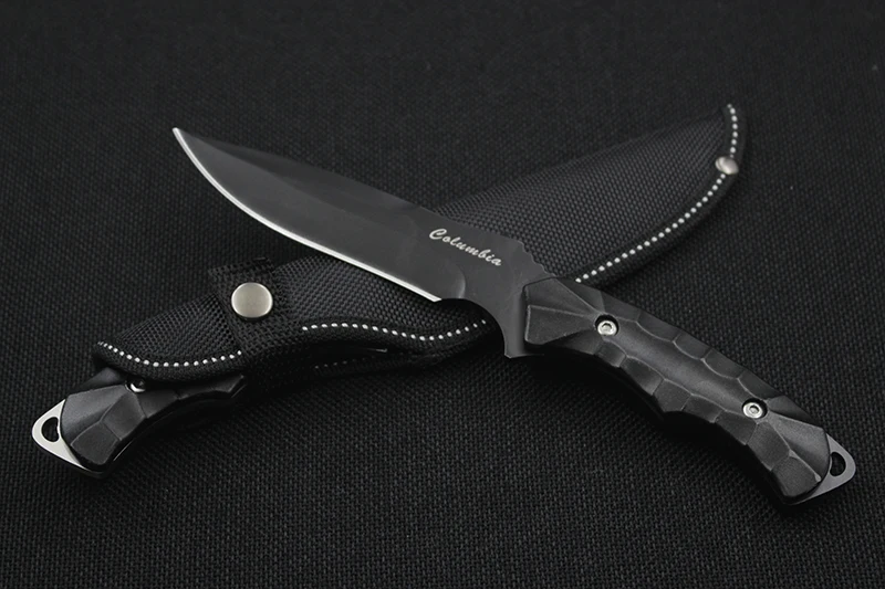 CS холодного качества Спидер Универсальный прямой нож боевой складной походный