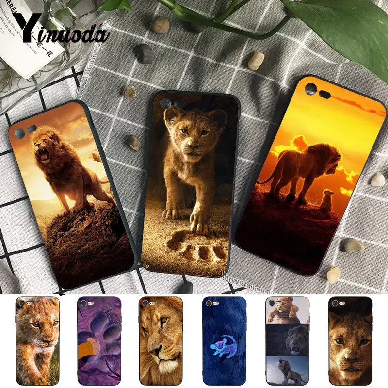 Yinuoda для iphone 7 XSMAX чехол Король Лев Simba идеальный чехол для телефона чехол для iphone 7X6 6S 8 Plus X 5 5S SE XR XS XSMAX