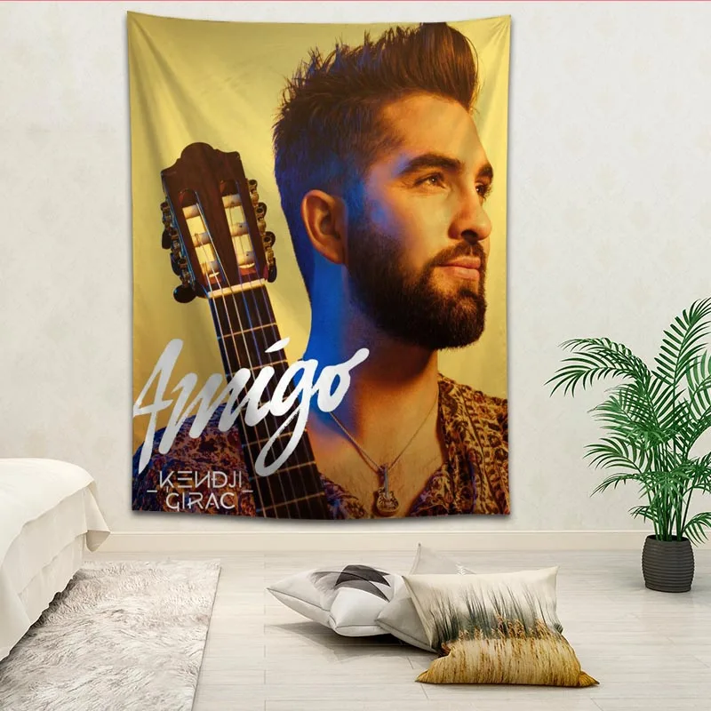 Kendji жирак гобелены Висячие ткани фон настенное покрытие спальня ремонт кровать украшение гобелен Пользовательский логотип