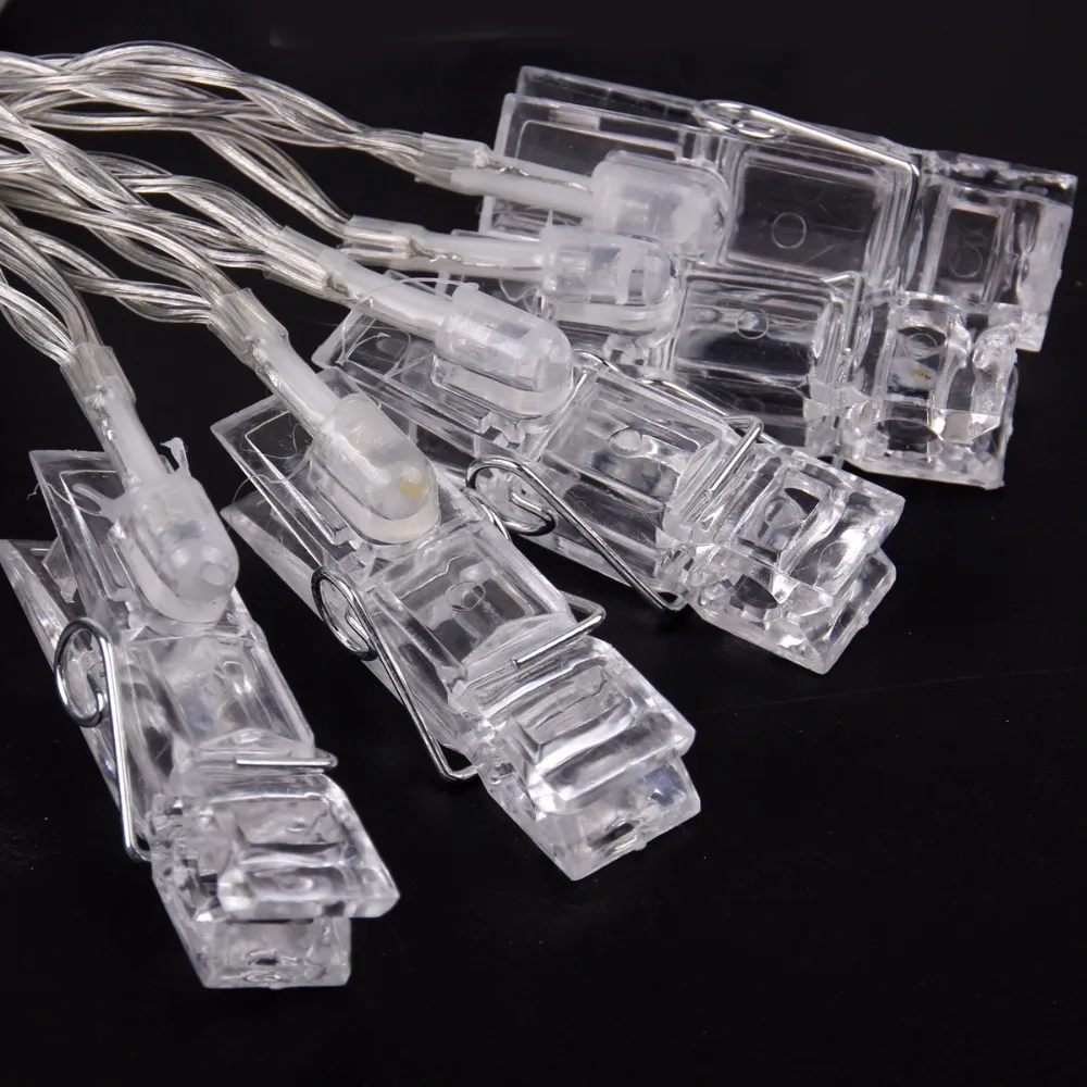 FENGRISE 10 20 LED фото клип светильник на свадьбу праздник s домашнего украшения