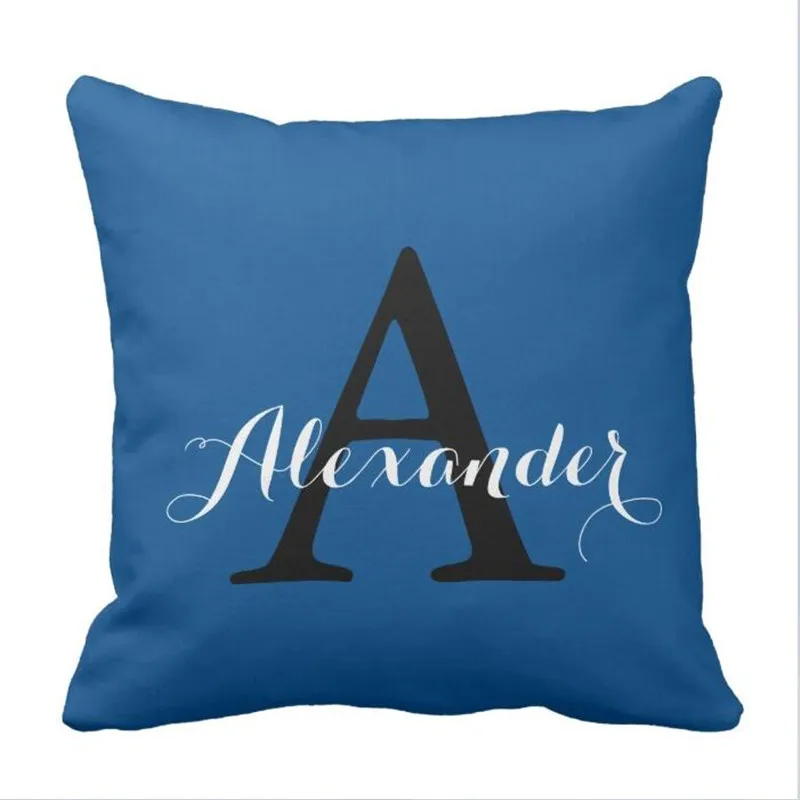 Абстрактный оранжевый синий закат пляжная сцена Подушка Чехол|pillow case|beach pillow