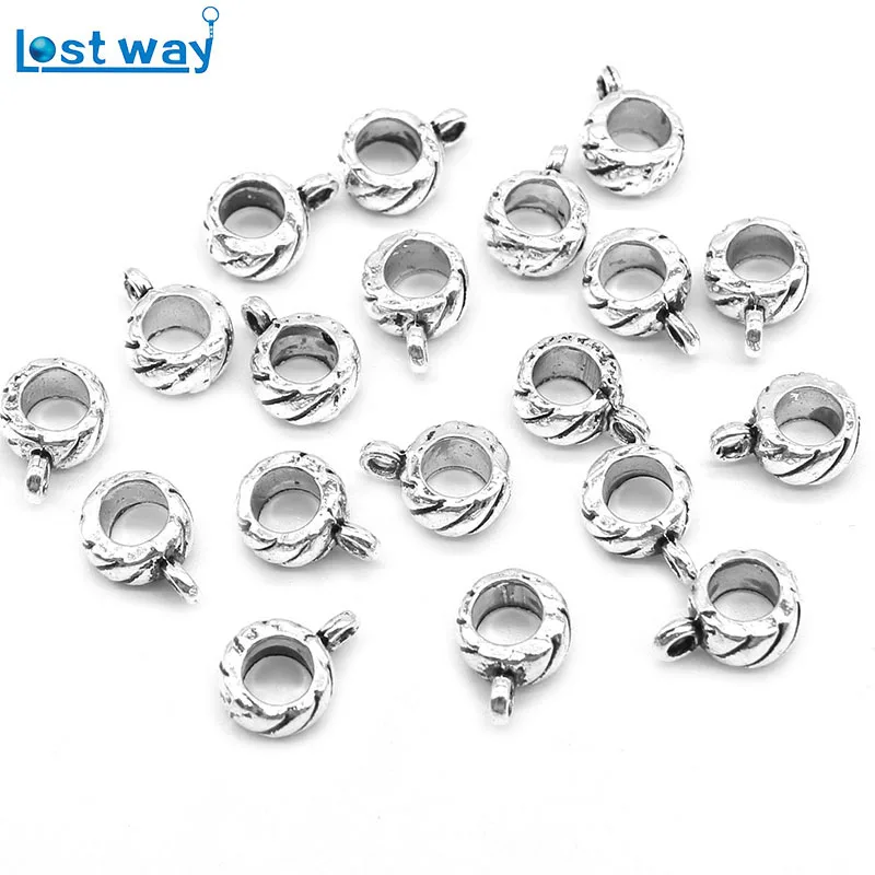 Металлические застежки и крючки из цинкового сплава с большим отверстием 20