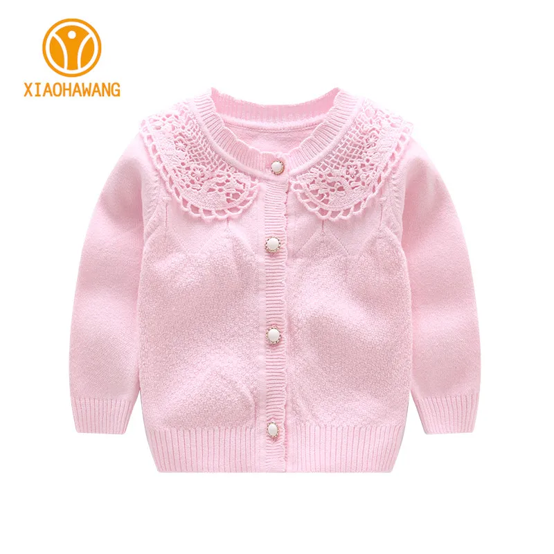 Свитер с круглым вырезом для маленьких девочек детские свитера длинными