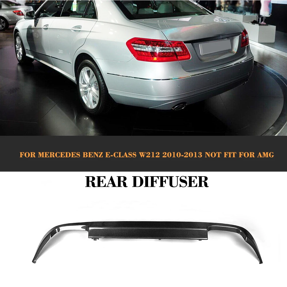 Автомобильный диффузор из углеродного волокна губа на задний бампер для Mercedes Benz