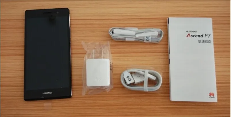 HuaWei Ascend P7, 4G LTE, 5 дюймов, четырехъядерный процессор Kirin 910 T, Android 4,4, ips, 1920X1080, 2 Гб ram, 16 ГБ rom, 13 МП, смартфон