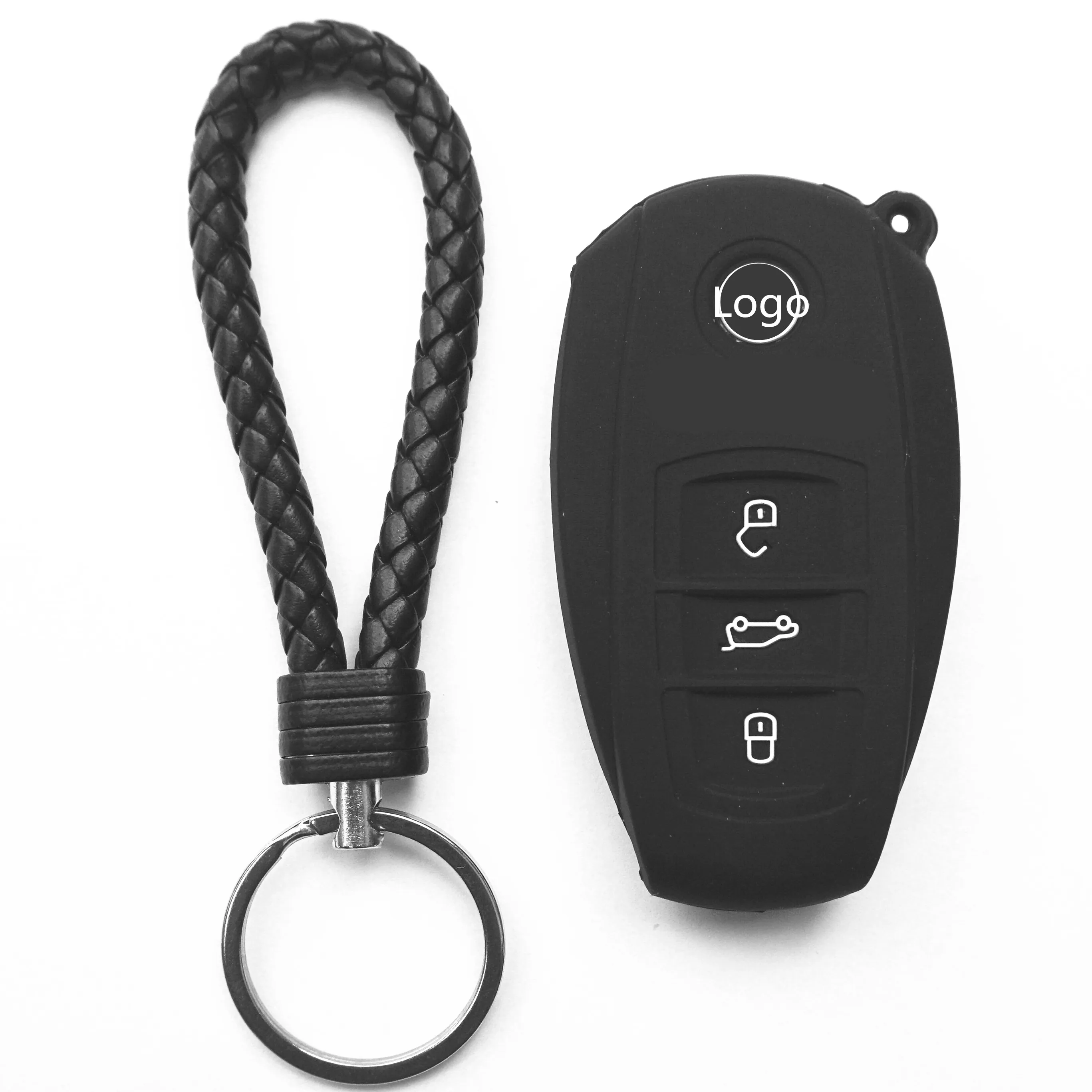 WFMJ силиконовый брелок для ключей с 3 кнопками дистанционным управлением 2011 2012 2013