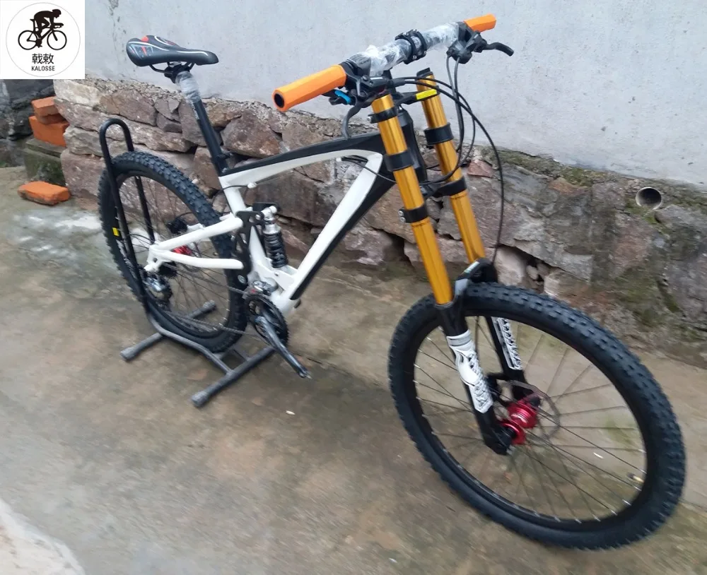 Горный велосипед Kalosse DH 26er bicicleta рама из алюминиевого сплава 26*17 дюймов