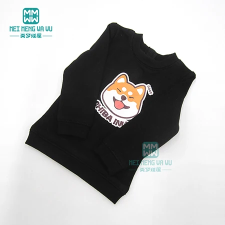 JPy4--008--D BJD аксессуары Кукла Одежда для 1/4 BJD MSD мальчик и девочка кукла Мода печатных Толстовка - Цвет: JPy4--008--D