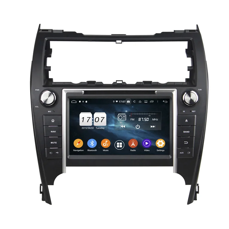 8 &quotHD сенсорный экран android 10 0 Восьмиядерный автомобильный dvd-плеер для toyota camry USA