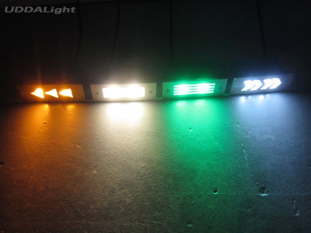 

10 шт./лот 110*45 мм лестничный свет 2 Вт Водонепроницаемый Бесплатная доставка