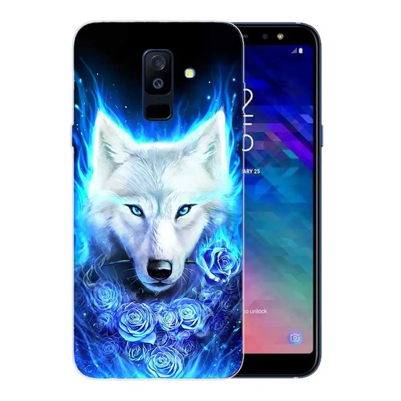 Мягкий ТПУ чехол для Samsung Galaxy A6 A8 Plus A5 A7 A9 Star 2018 A3 2017 A6S A8S |