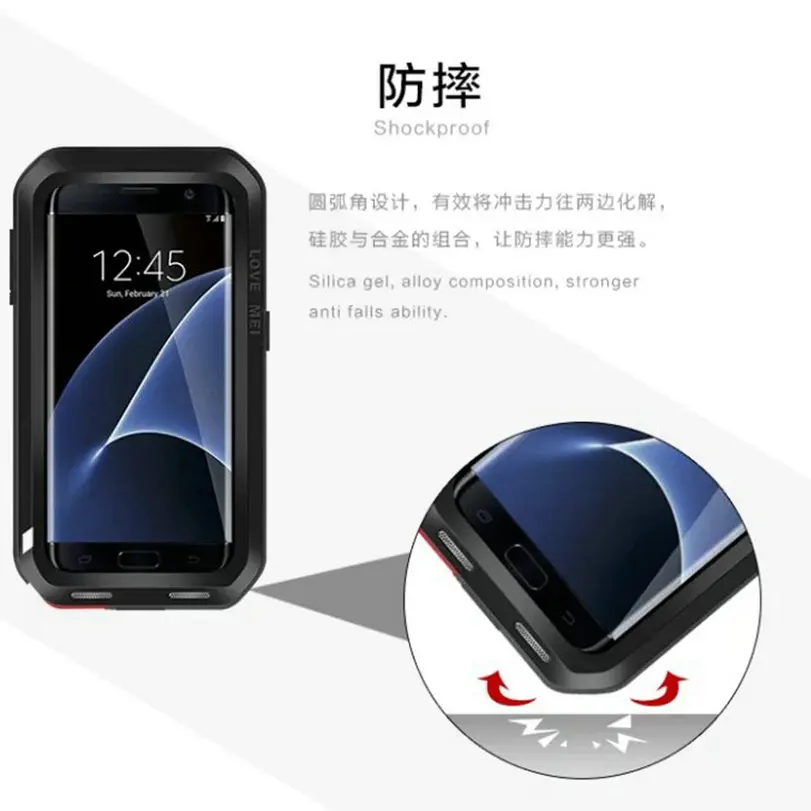 Для samsung Galaxy S7 край оригинальный Любовь Мэй Экстрим Мощный жизнь противоударный