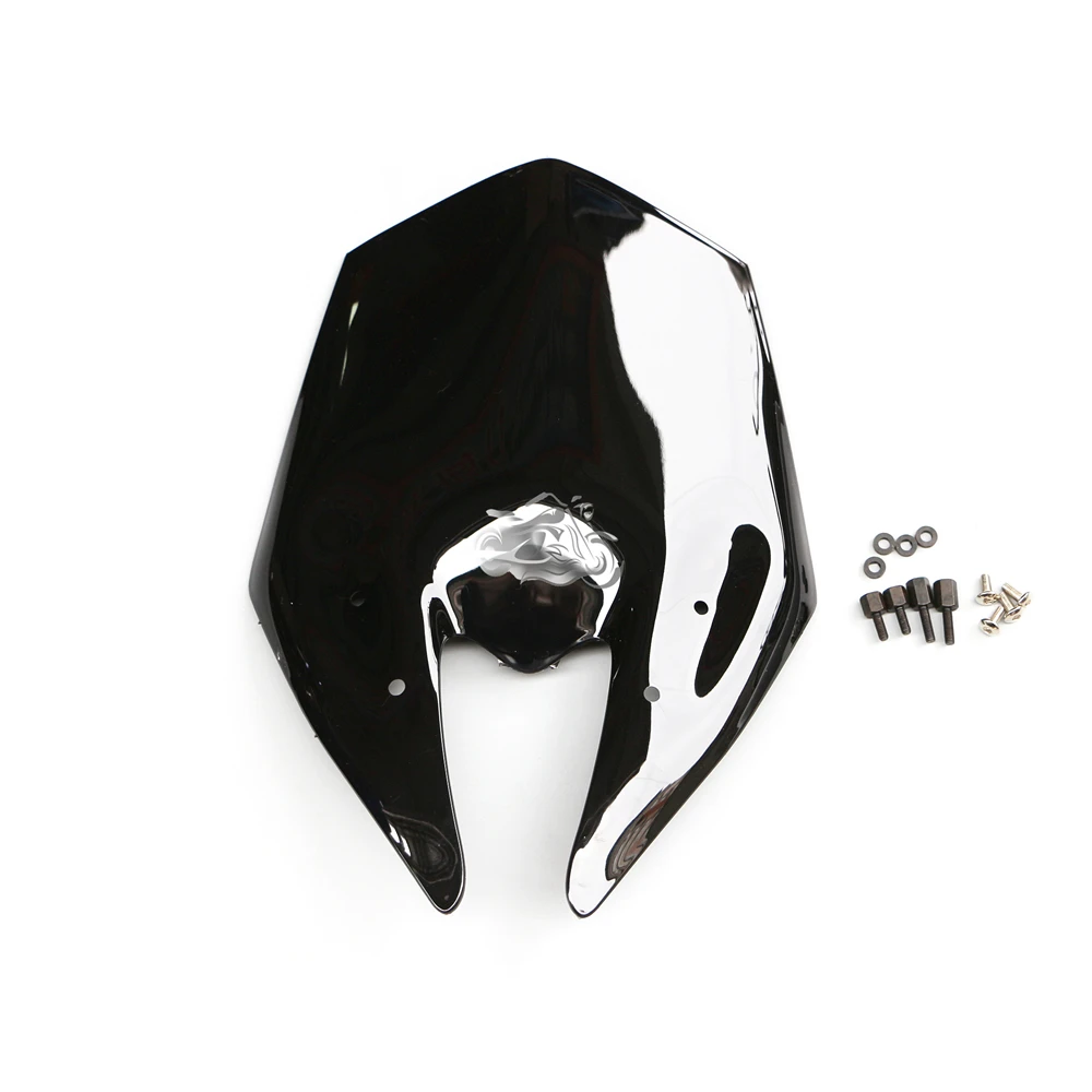 

New Motorcycle Windshield Windscreen For Kawasaki Z800 2013-2014 Black