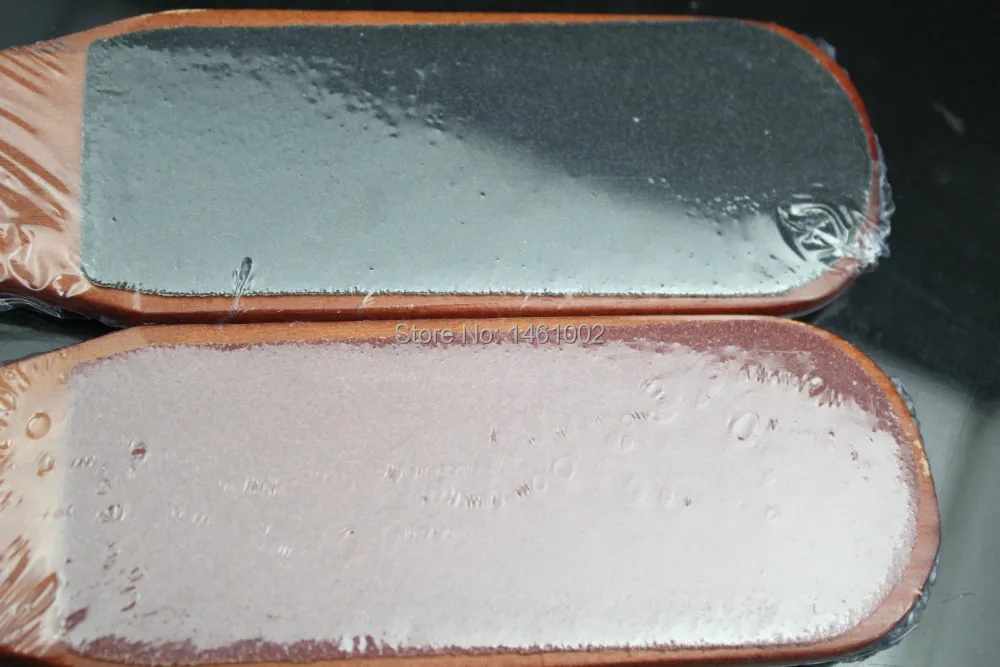 6 шт/лот деревянная двусторонняя терка для пяток инструмент педикюра бесплатная