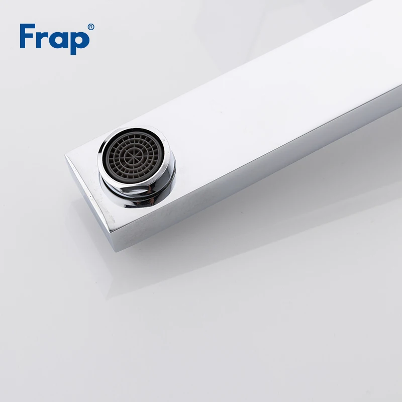 Хромированный смеситель для ванной Frap настенный кран раковины холодной и