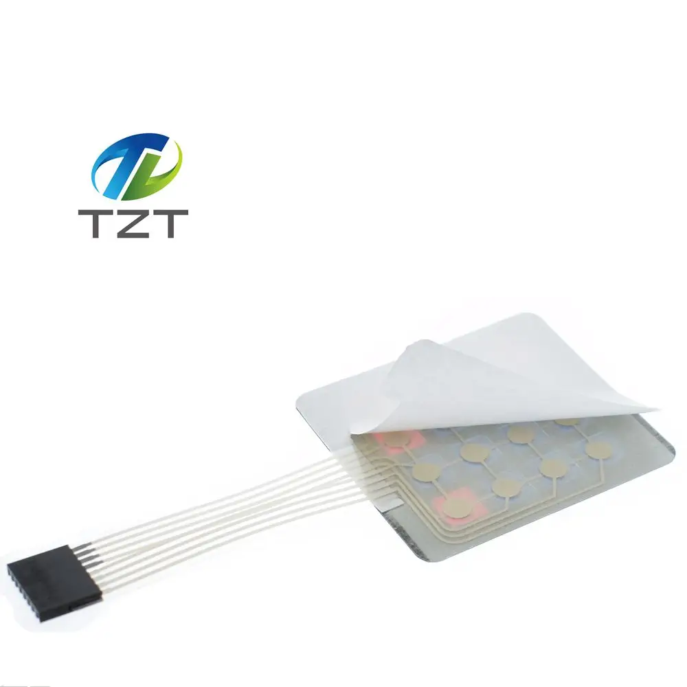 1 шт. 16 клавиш 4x4 мембранная переключаемая клавиатура 4 4*4 матричная | Электронные