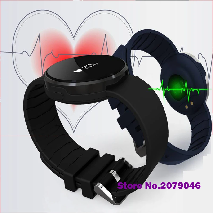 UW1 Uwatch Bluetooth 4.0 Смарт Спорт Браслет часы с heart rate SMS IP67 водонепроницаемый шагомер