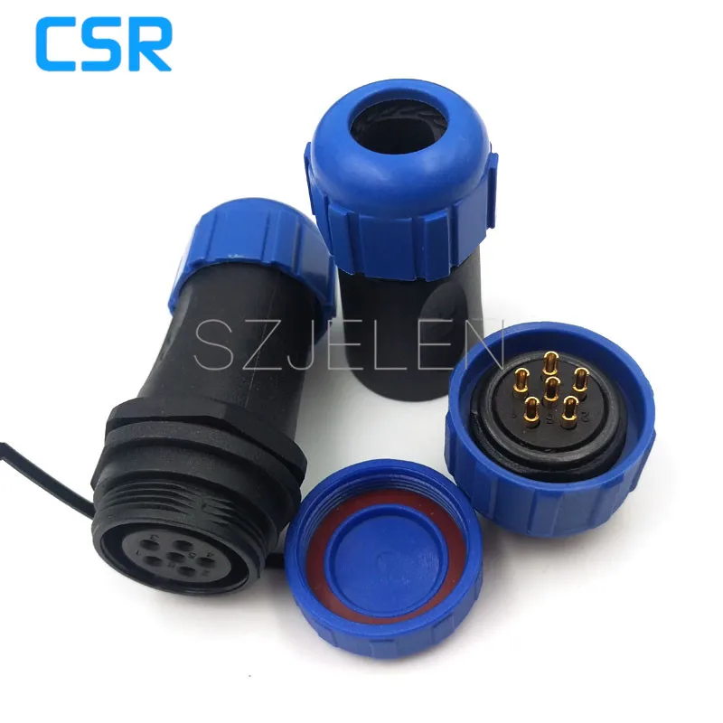 SP2110 водонепроницаемый 6 контактный разъем силовые разъемы промышленного