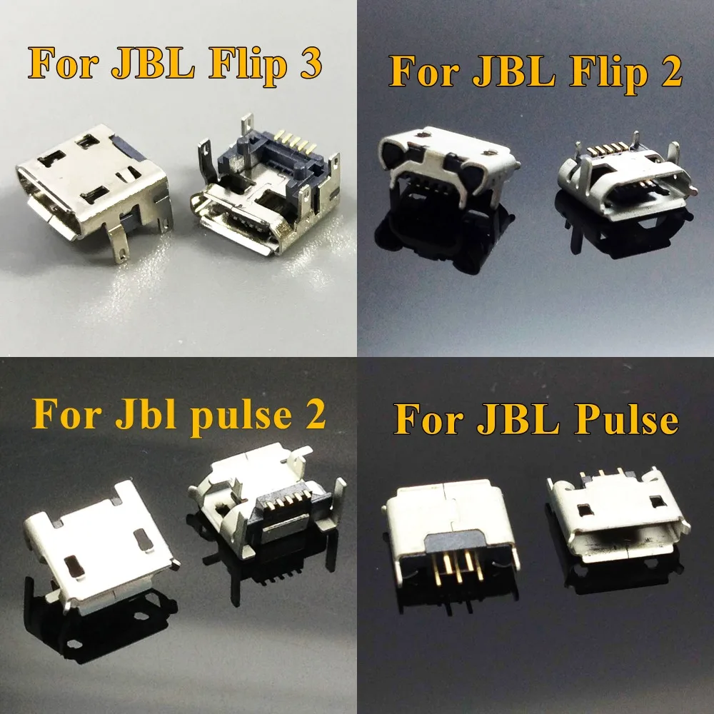 ChengHaoRan 20 шт. для JBL FLIP 3 2 Pulse Bluetooth Колонка Micro USB разъем док станции зарядное