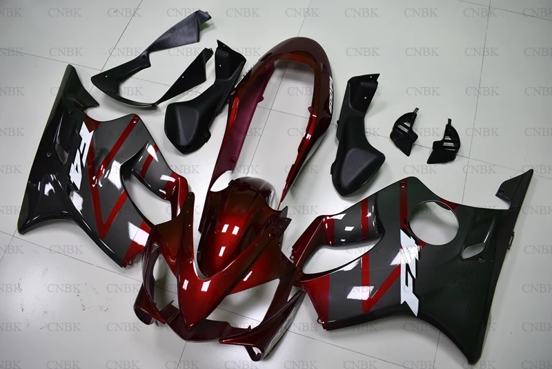 INJECTION mold Для Honda Cbr600 2004-2007 Пластиковые обтекатели CBR 600 2004 красный черный серый наборы для тела Cbr600 F4i 04 05 Обтекатели неокрашенные - Цвет: INJECTION mold