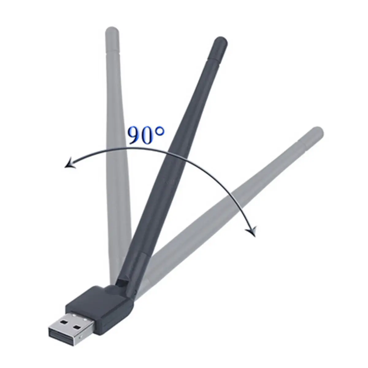 MTK 7601 чипсет беспроводной USB WiFi с 2Dbi антенной USB LAN адаптер для GtMdeia Gt-Media V7S спутниковый Recevier телеприставка