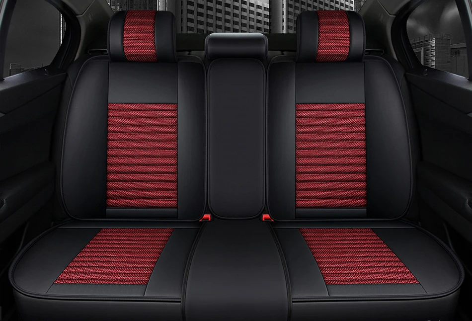 Лен Универсальный Авто Чехлы для Nissan классический X-trail t31 Tiida Juke Teana автомобилей Автомобильные Аксессуары Укладка