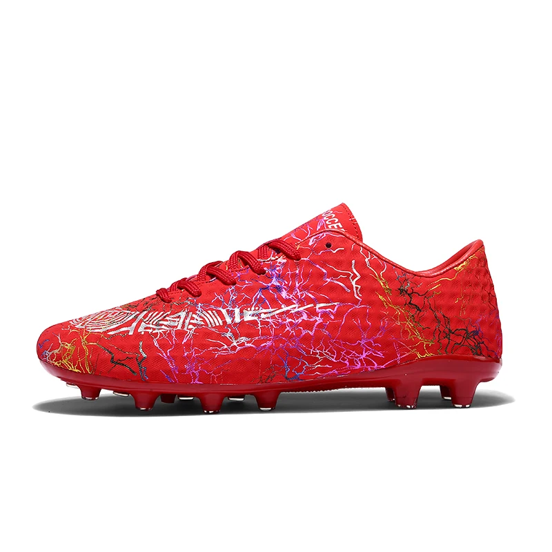 Газон Крытый Черный Мужские сникерсы Дети бутсы тренировочные футбольные